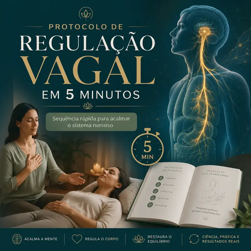 🎁 Bônus 1: Protocolo de Regulação Vagal em 5 Minutos