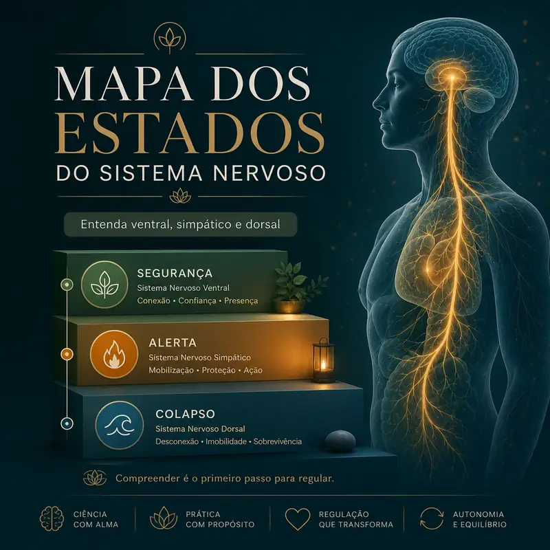 🎁 Bônus 2: Mapa dos Estados do Sistema Nervoso
