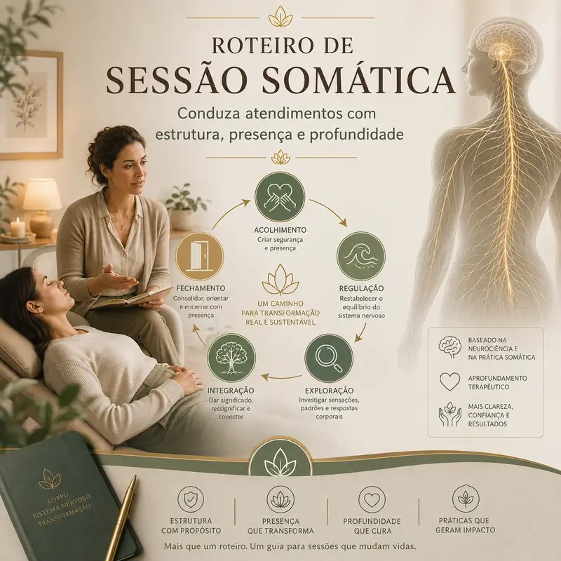 🎁 Bônus 6: Roteiro de Sessão Somática