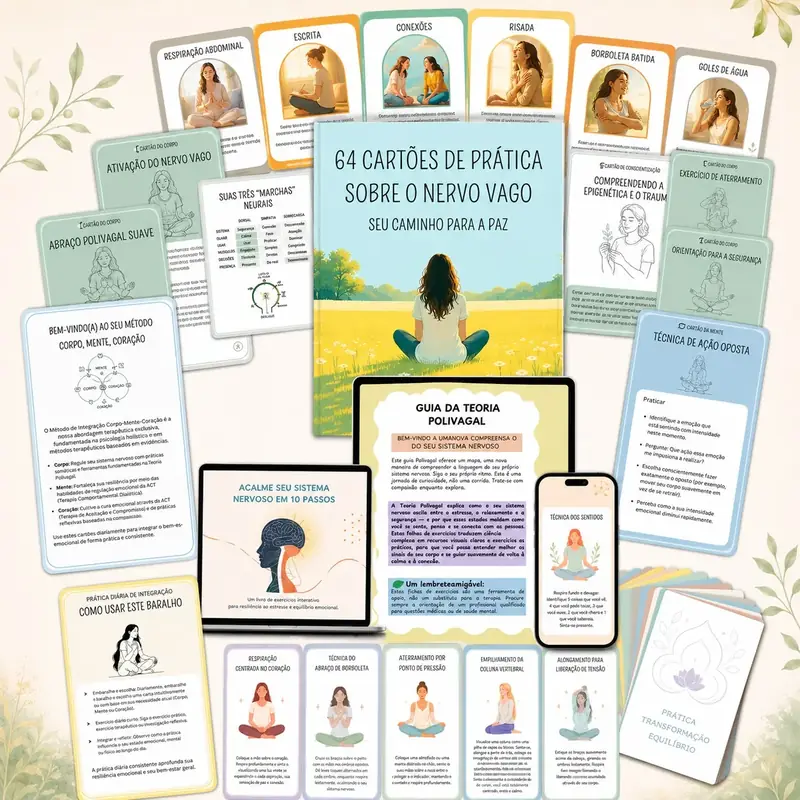 Imagem do bundle completo do Kit Regulação do Sistema Nervoso